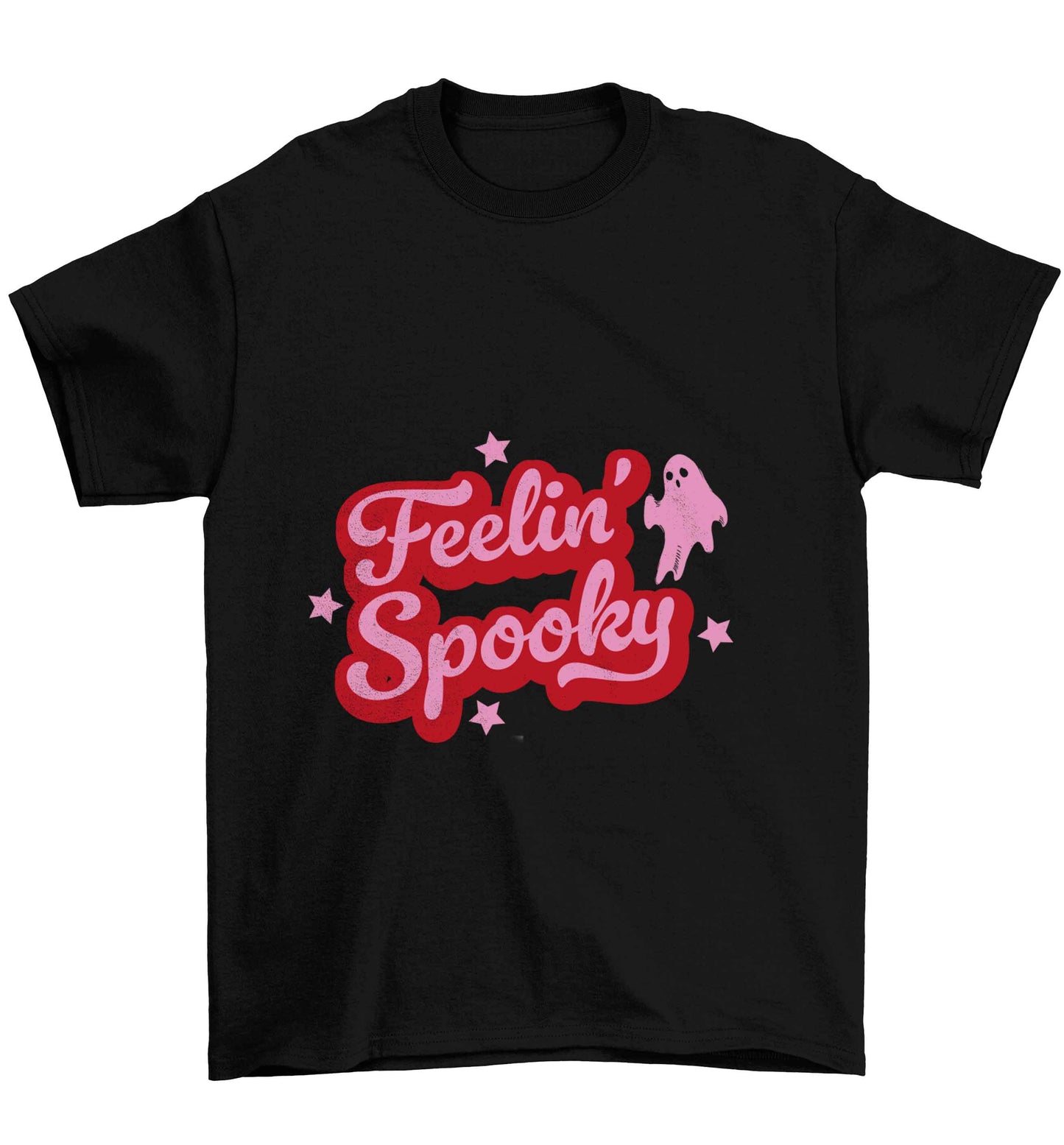 Feelin' Spooky Kit Children's black Tshirt 12-13 Years
