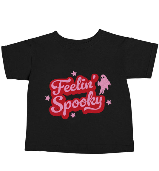 Feelin' Spooky Kit Black baby toddler Tshirt 2 years