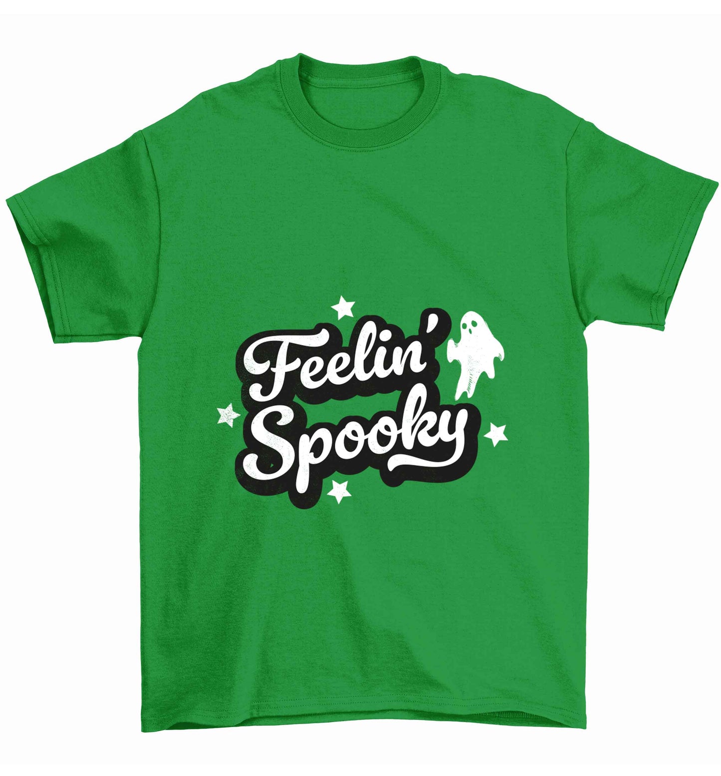 Feelin' Spooky Kit Children's green Tshirt 12-13 Years