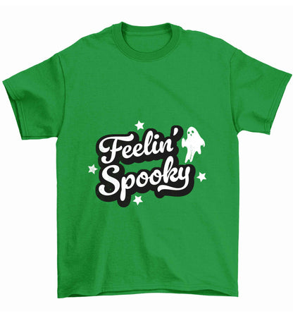 Feelin' Spooky Kit Children's green Tshirt 12-13 Years