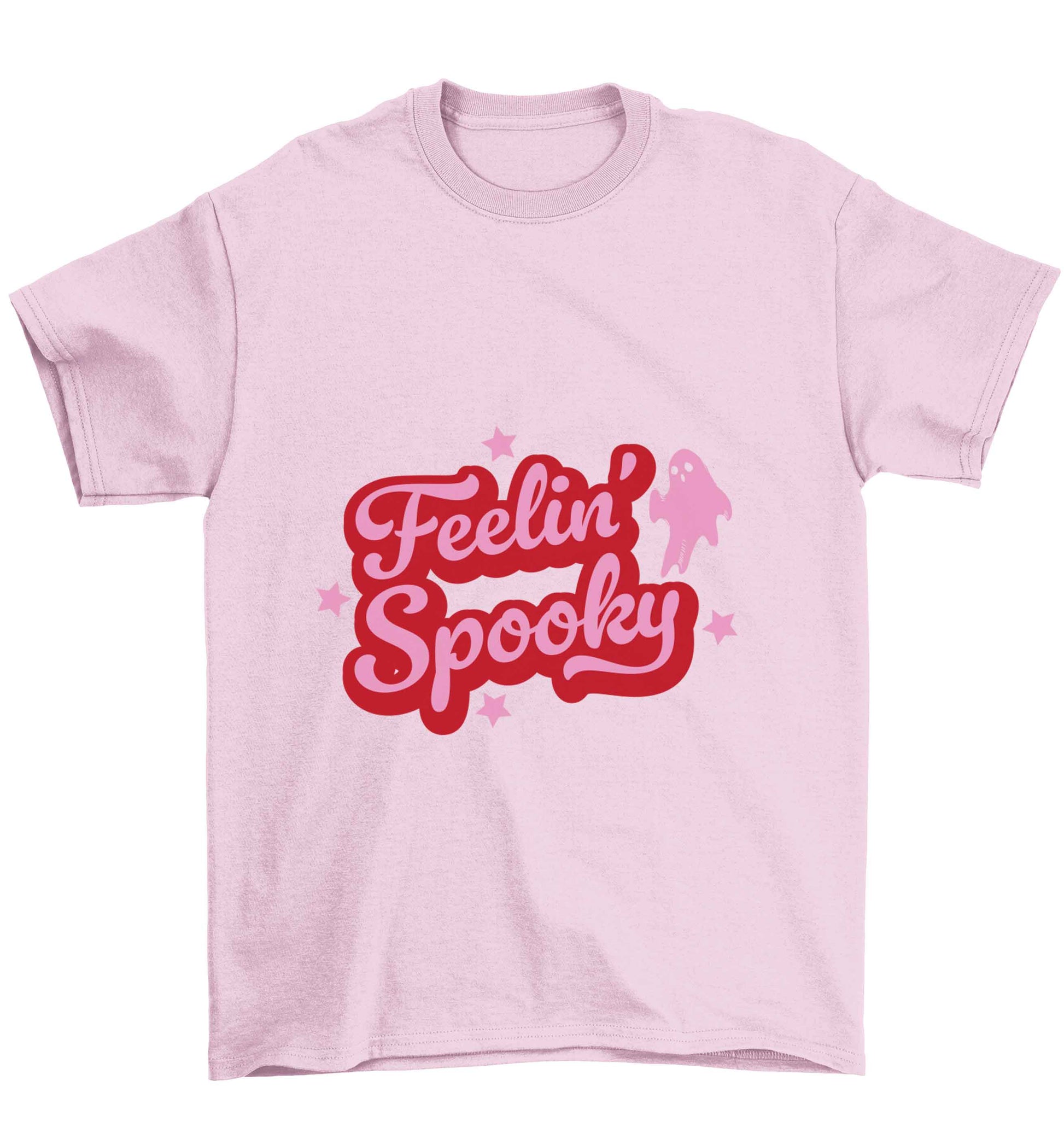 Feelin' Spooky Kit Children's light pink Tshirt 12-13 Years