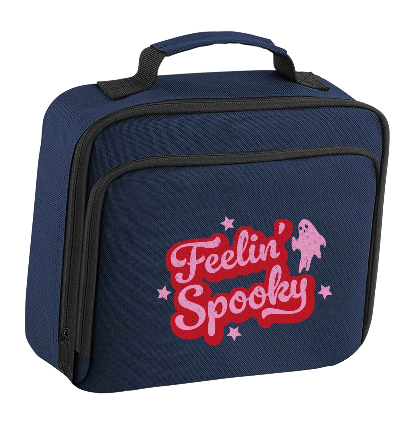 Feelin' Spooky Kit insulated navy lunch bag cooler
