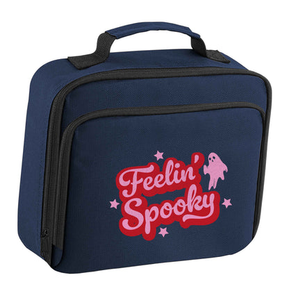 Feelin' Spooky Kit insulated navy lunch bag cooler