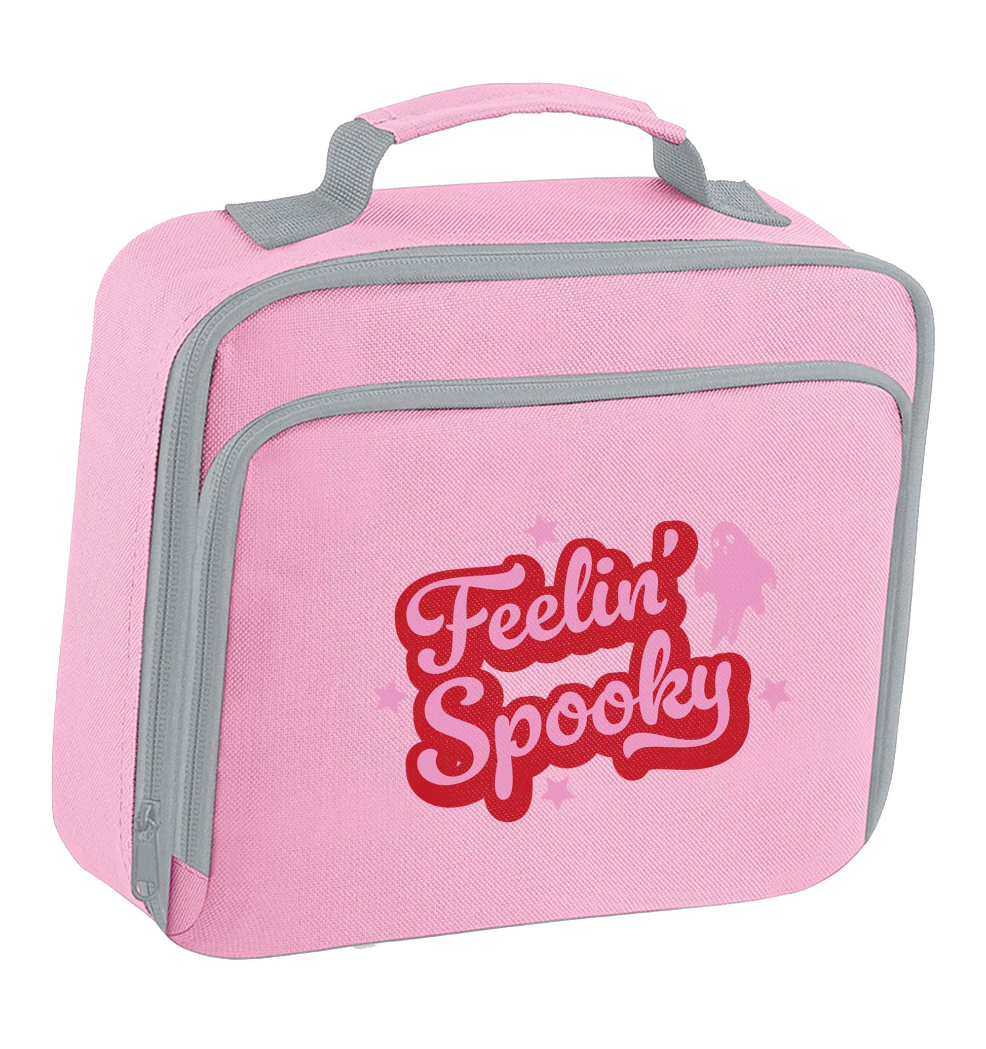 Feelin' Spooky Kit insulated pink lunch bag cooler