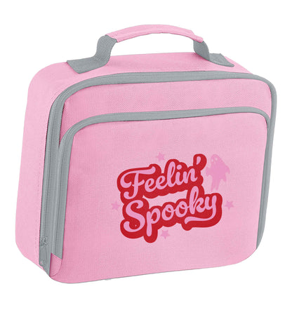 Feelin' Spooky Kit insulated pink lunch bag cooler