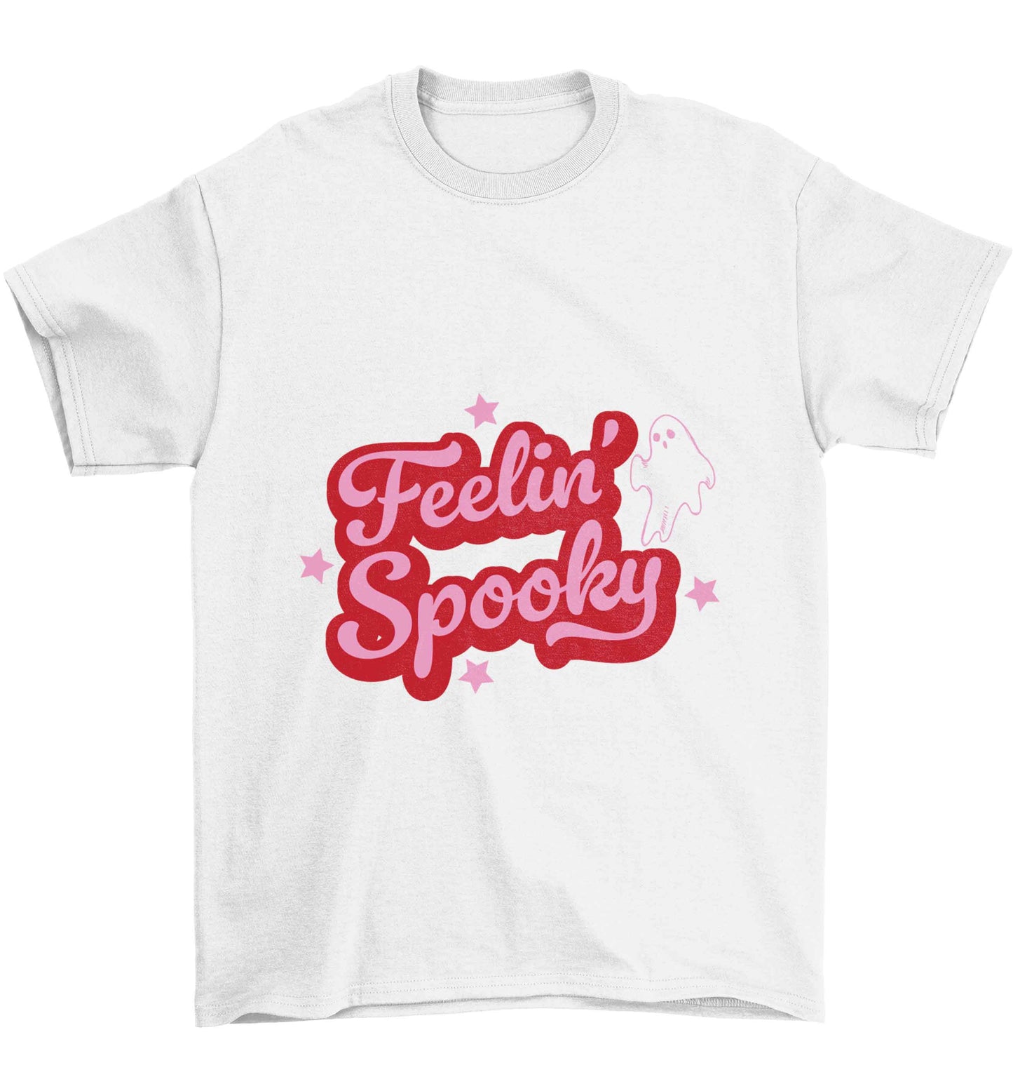 Feelin' Spooky Kit Children's white Tshirt 12-13 Years