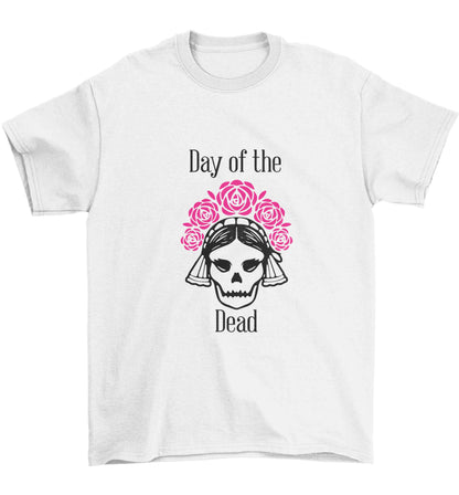 Day of the dead Children's white Tshirt 12-13 Years