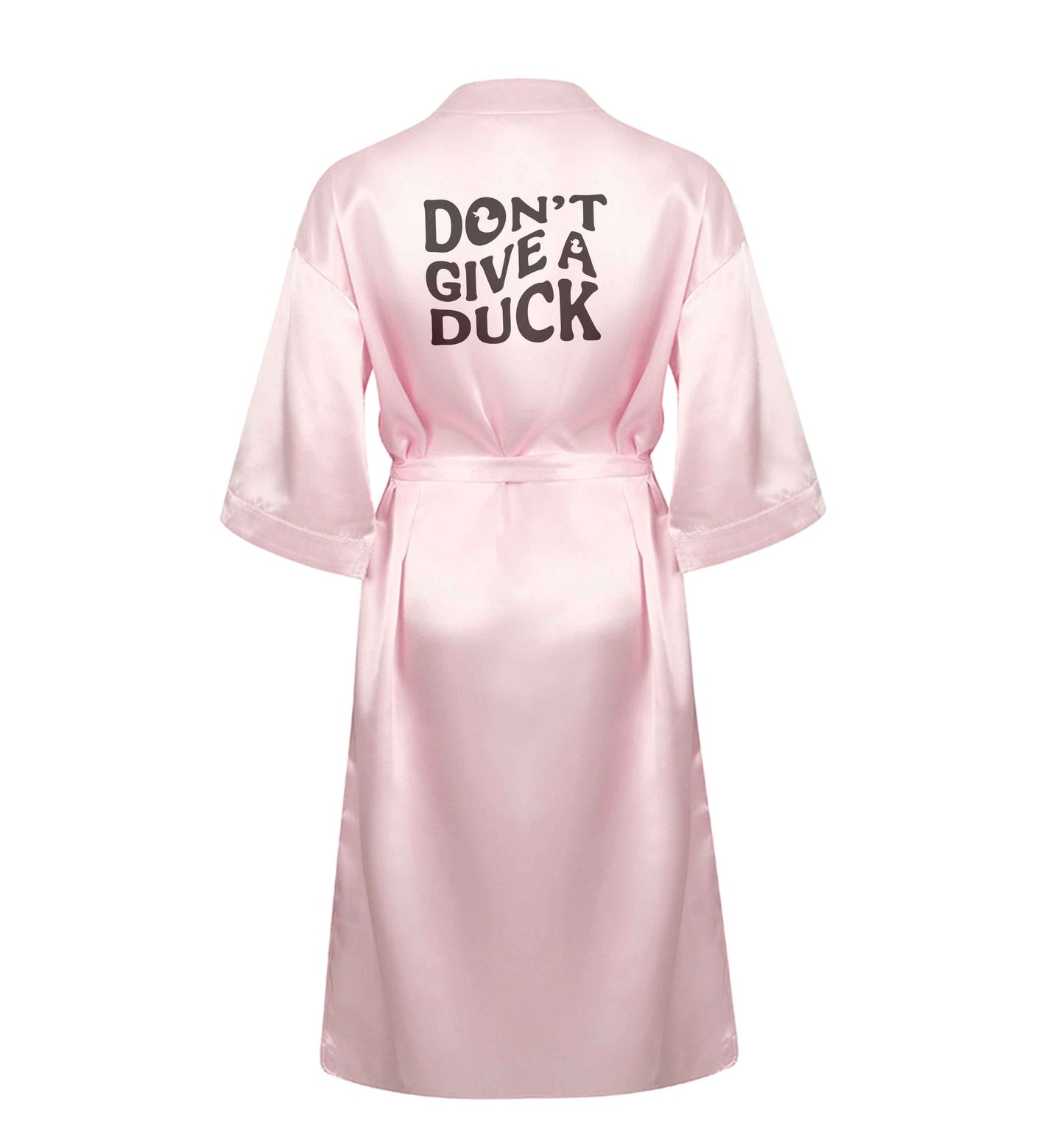 Don't give a duck XL/XXL pink ladies dressing gown size 16/18
