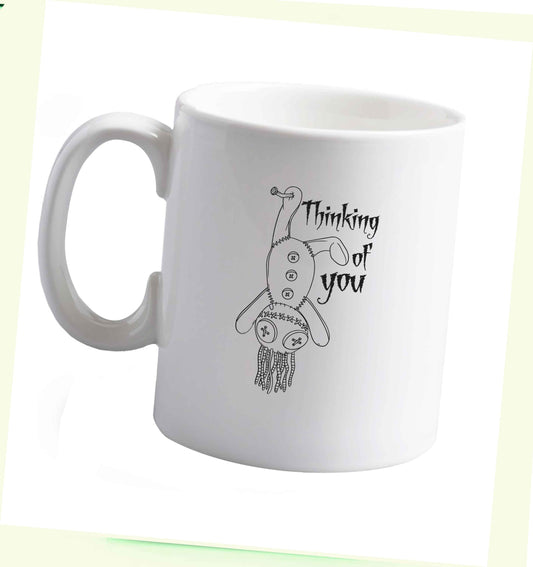 10 oz Thinking of you ceramic mug right handed