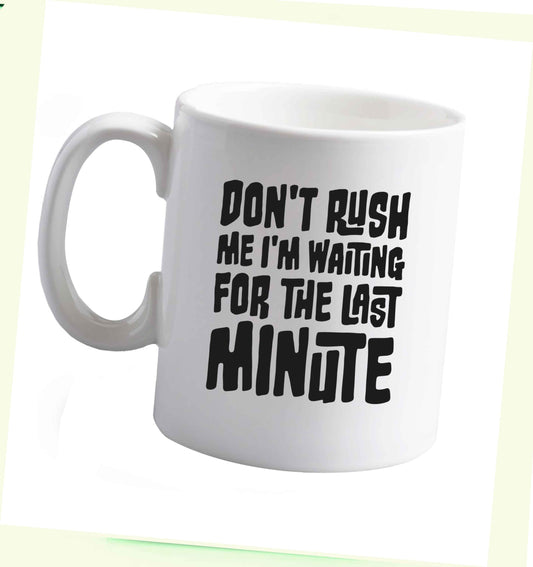 10 ozMy Grandson Thinks I'm Perfect ceramic mug right handed