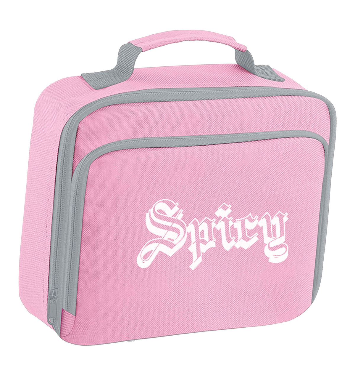 Spicy insulated pink lunch bag cooler