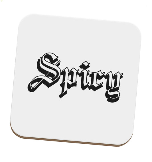 Spicy set of four coasters