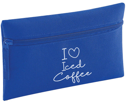 I love iced coffee pencil case
