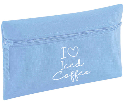 I love iced coffee pencil case