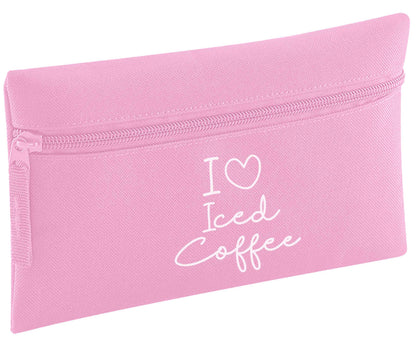 I love iced coffee pencil case