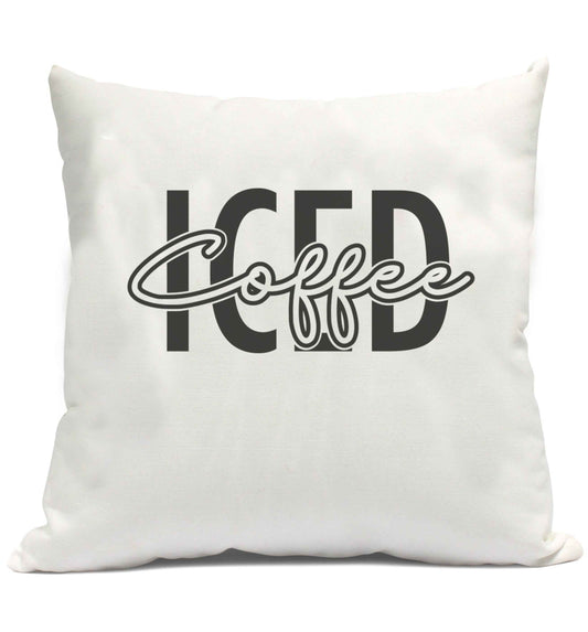 Iced Coffee cushion cover and filling