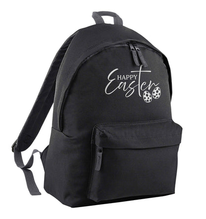 Happy Easter black children's backpack