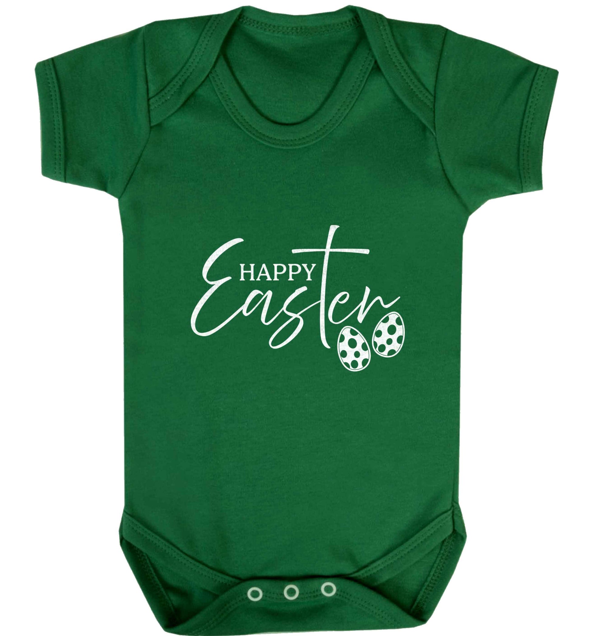 Happy Easter baby vest green 18-24 months