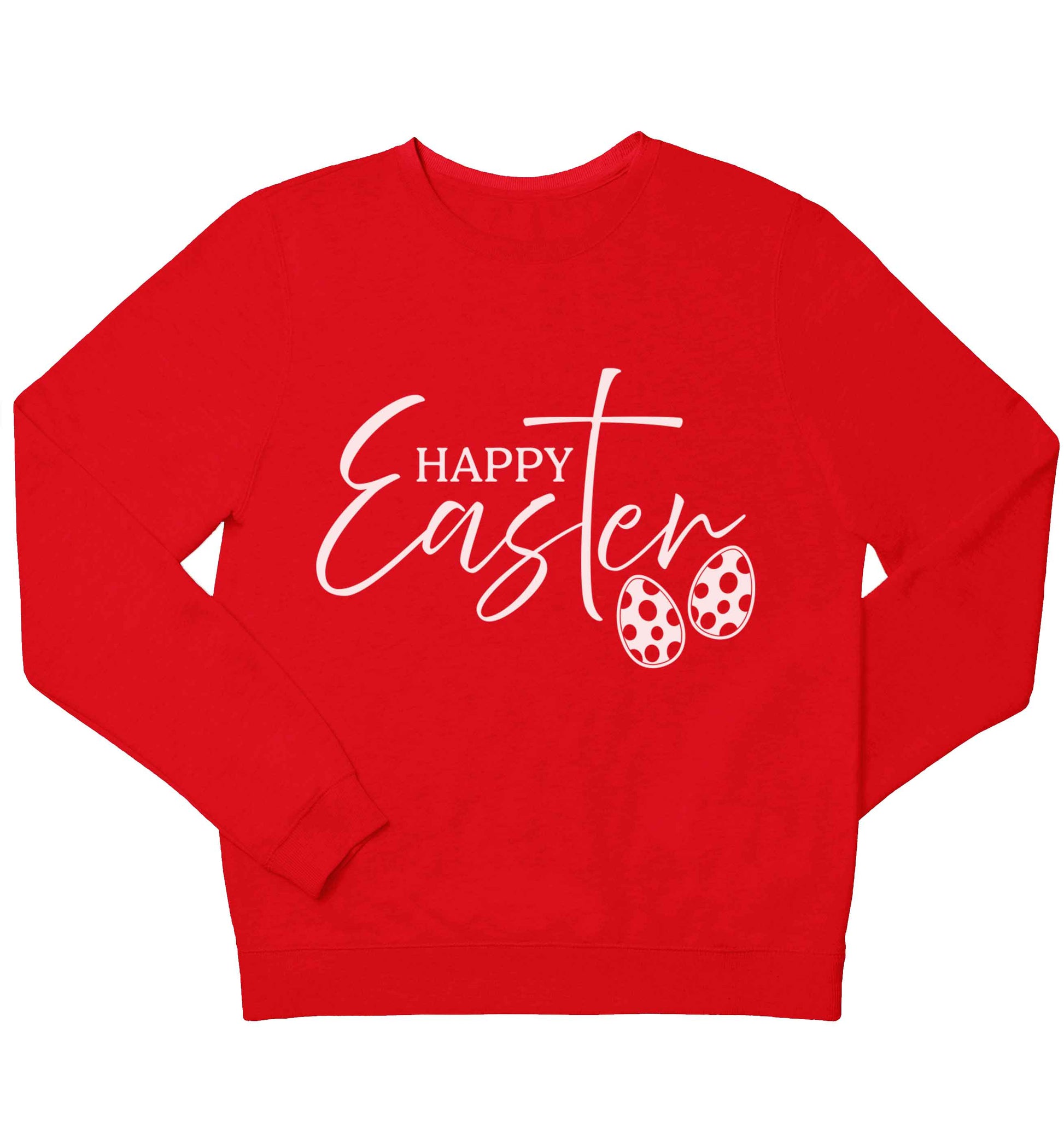 Happy Easter children's grey sweater 12-13 Years