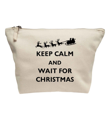 Keep calm and wait for Christmas | Makeup / wash bag