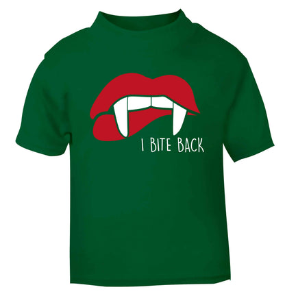 I bite back green baby toddler Tshirt 2 Years