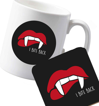 10 oz Ceramic mug and coaster Favourite Type Pan Pancake both sides