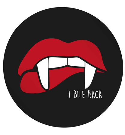 I bite back 24 @ 45mm matt circle stickers