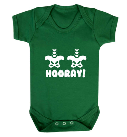Hip Hip Hooray! baby vest green 18-24 months