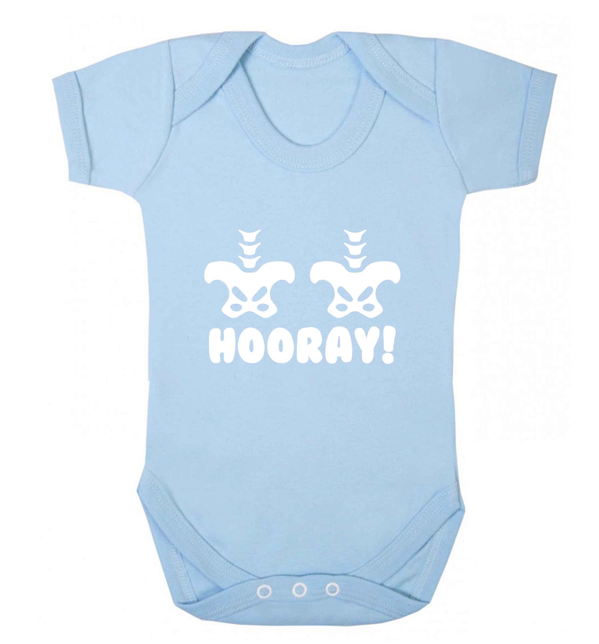 Hip Hip Hooray! baby vest pale blue 18-24 months