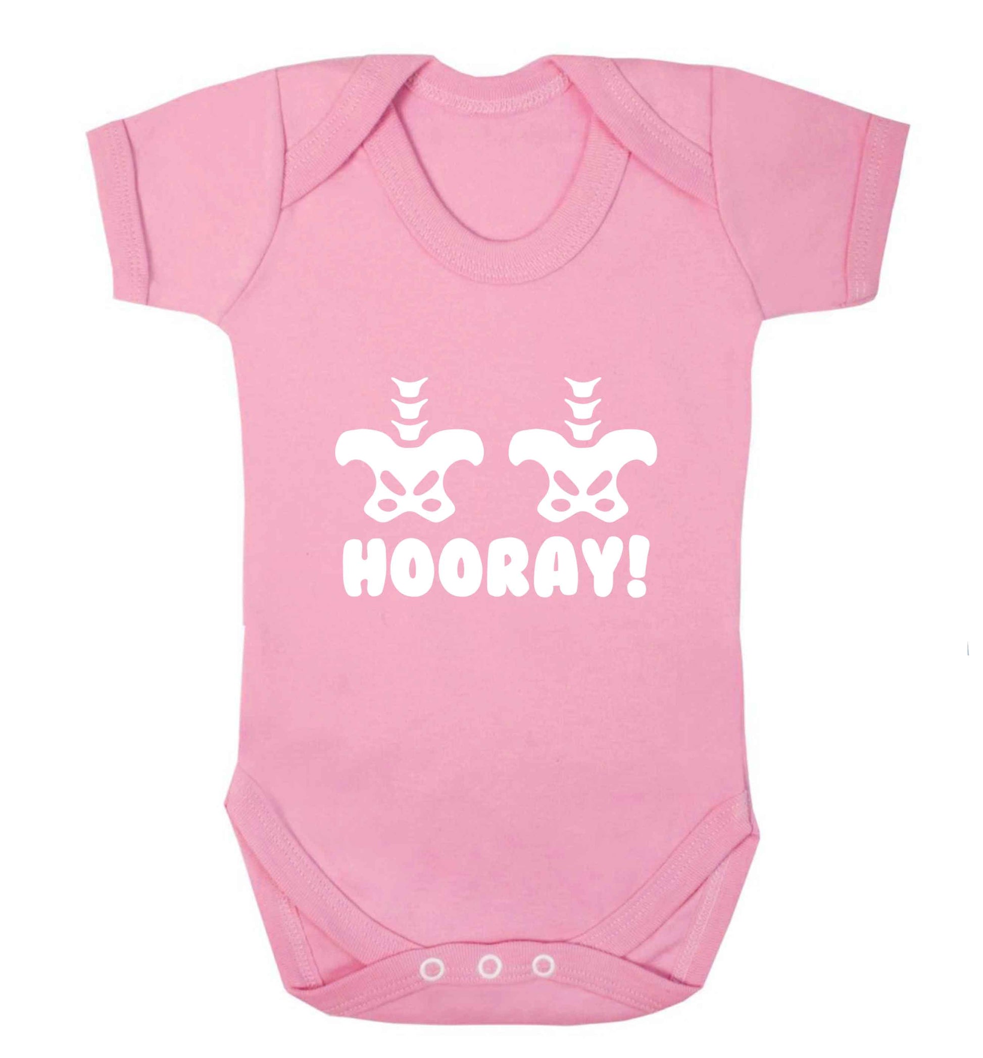 Hip Hip Hooray! baby vest pale pink 18-24 months