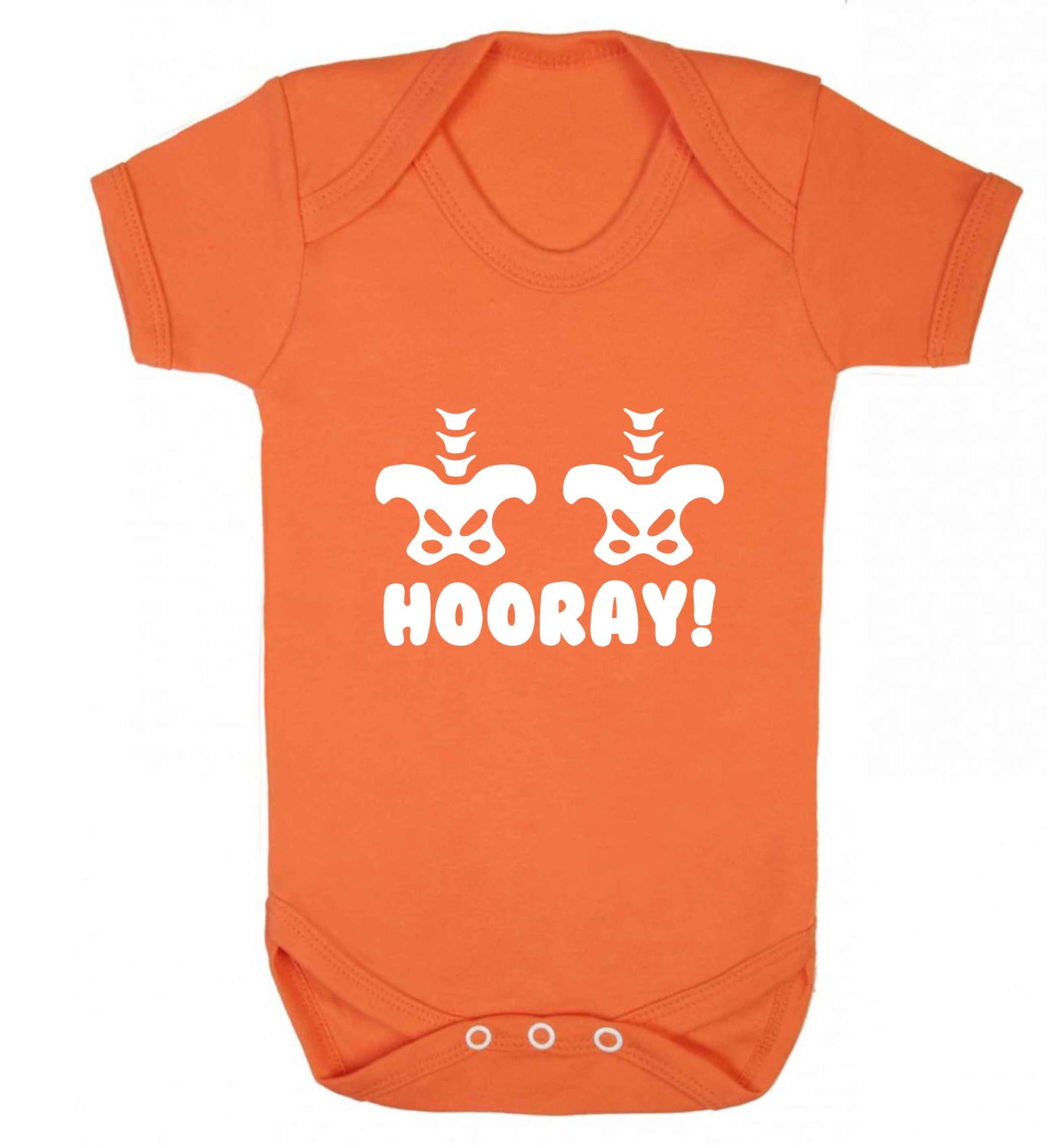 Hip Hip Hooray! baby vest orange 18-24 months