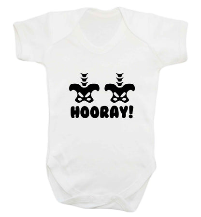 Hip Hip Hooray! baby vest white 18-24 months