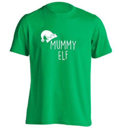 Mummy elf adults unisex green Tshirt 2XL