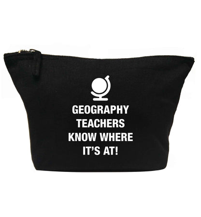 Geography teachers know where it's at | Makeup / wash bag