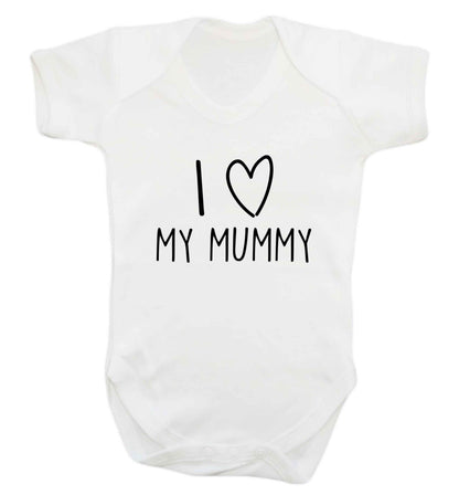 I love my mummy baby vest white 18-24 months