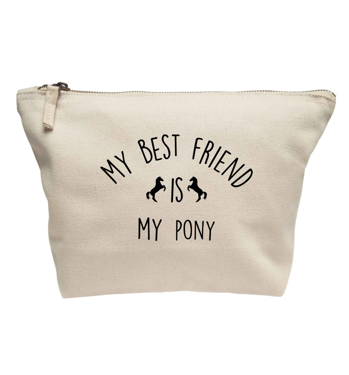 My best friend is my pony | Makeup / wash bag