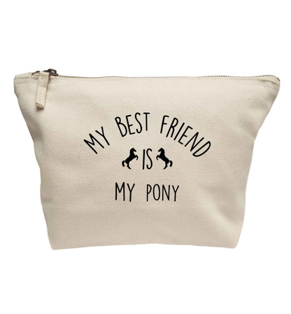 My best friend is my pony | Makeup / wash bag