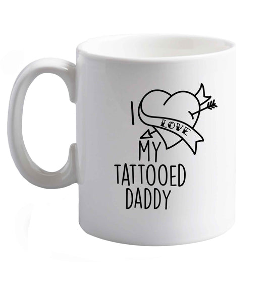10 oz Favourite Type Pan Pancake ceramic mug right handed