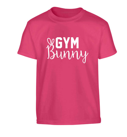 gym bunny Children's pink Tshirt 12-13 Years