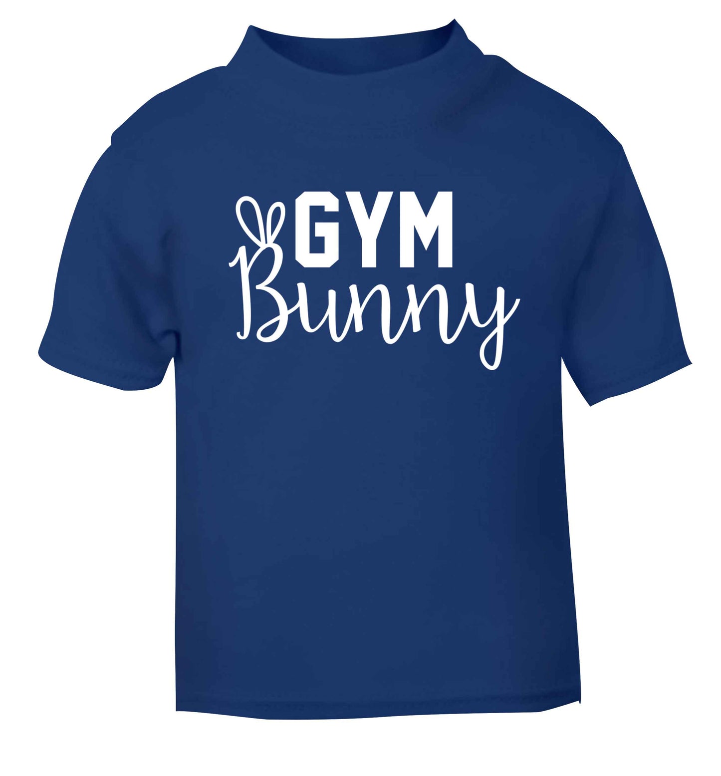 gym bunny blue baby toddler Tshirt 2 Years