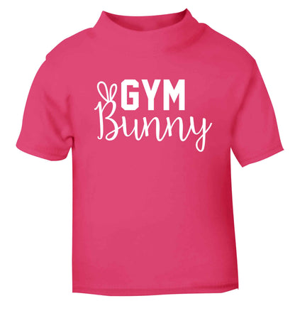 gym bunny pink baby toddler Tshirt 2 Years