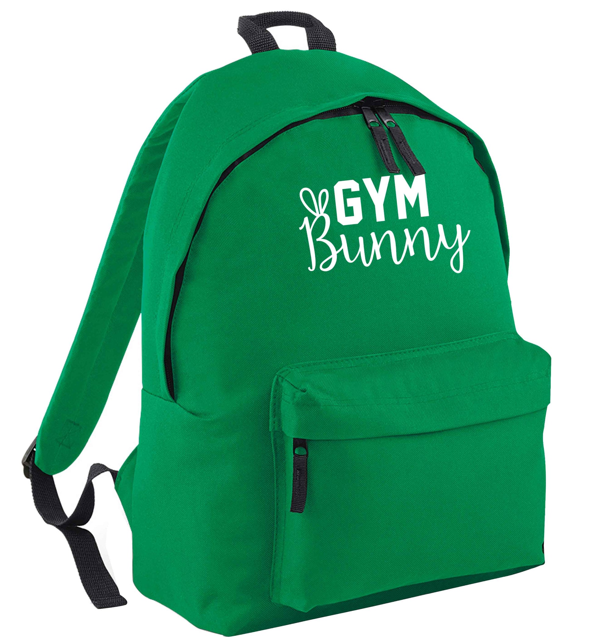 gym bunny green adults backpack