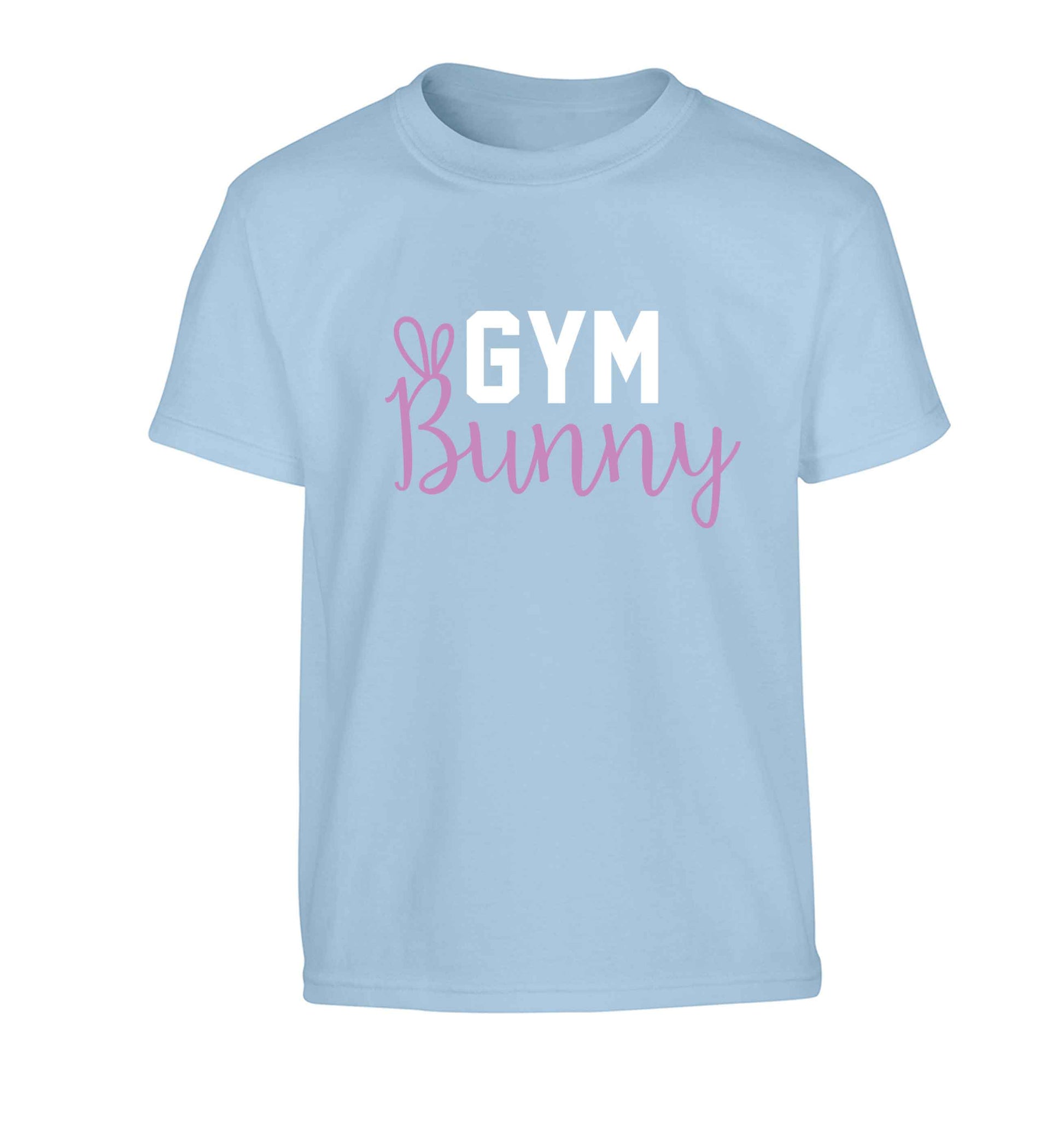 gym bunny Children's light blue Tshirt 12-13 Years