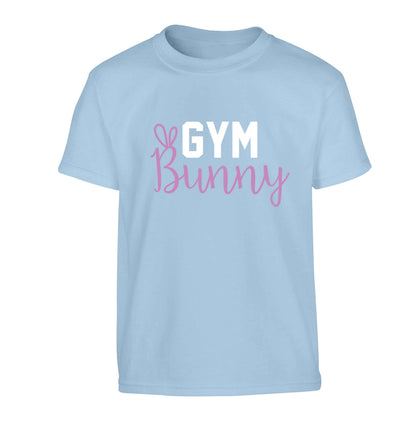 gym bunny Children's light blue Tshirt 12-13 Years