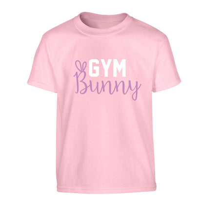 gym bunny Children's light pink Tshirt 12-13 Years