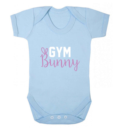 gym bunny baby vest pale blue 18-24 months