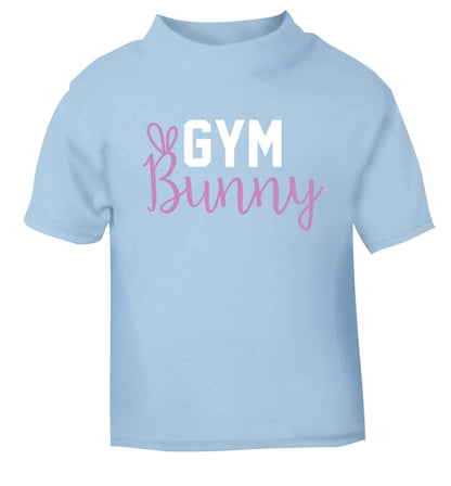 gym bunny light blue baby toddler Tshirt 2 Years