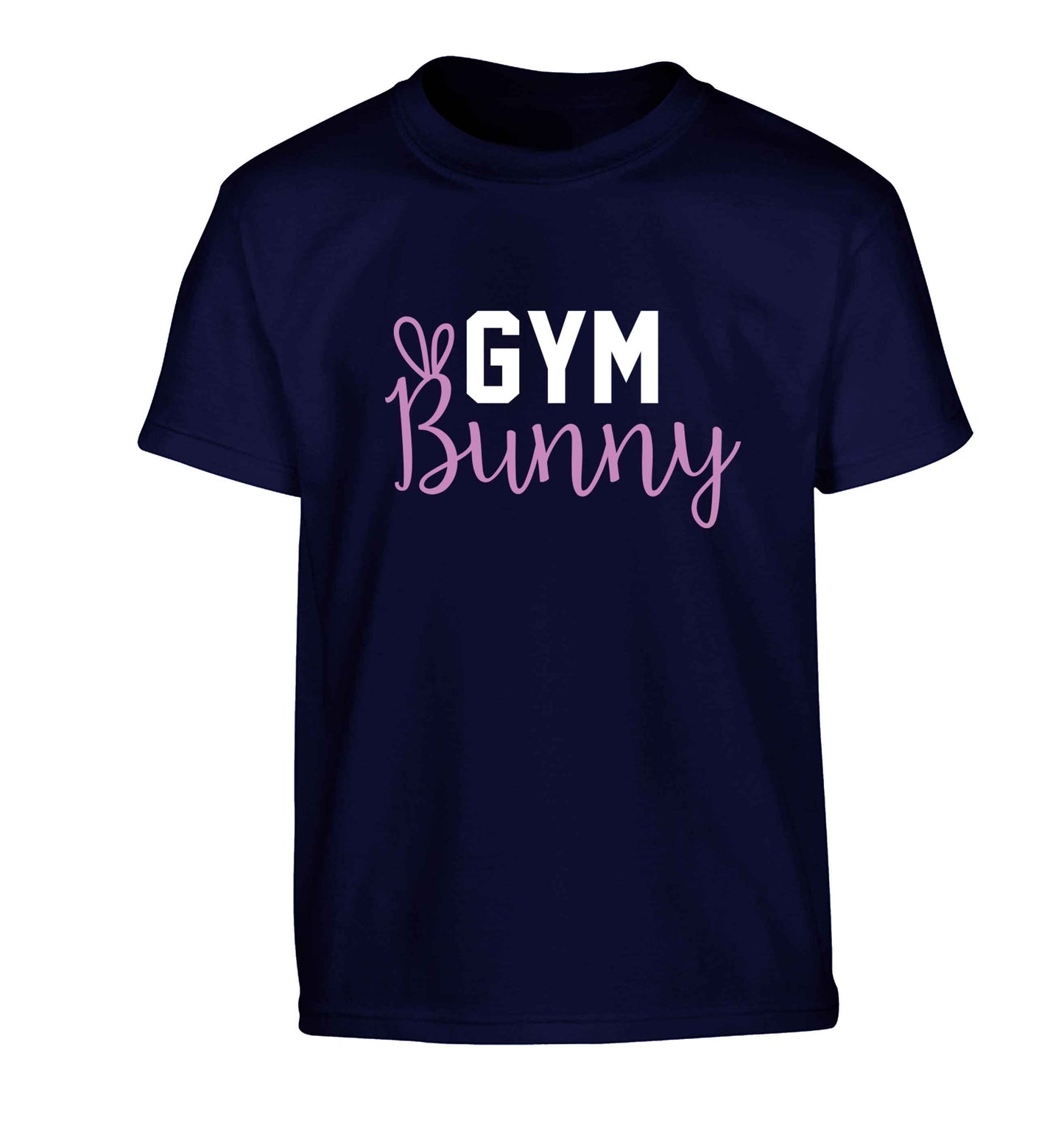 gym bunny Children's navy Tshirt 12-13 Years