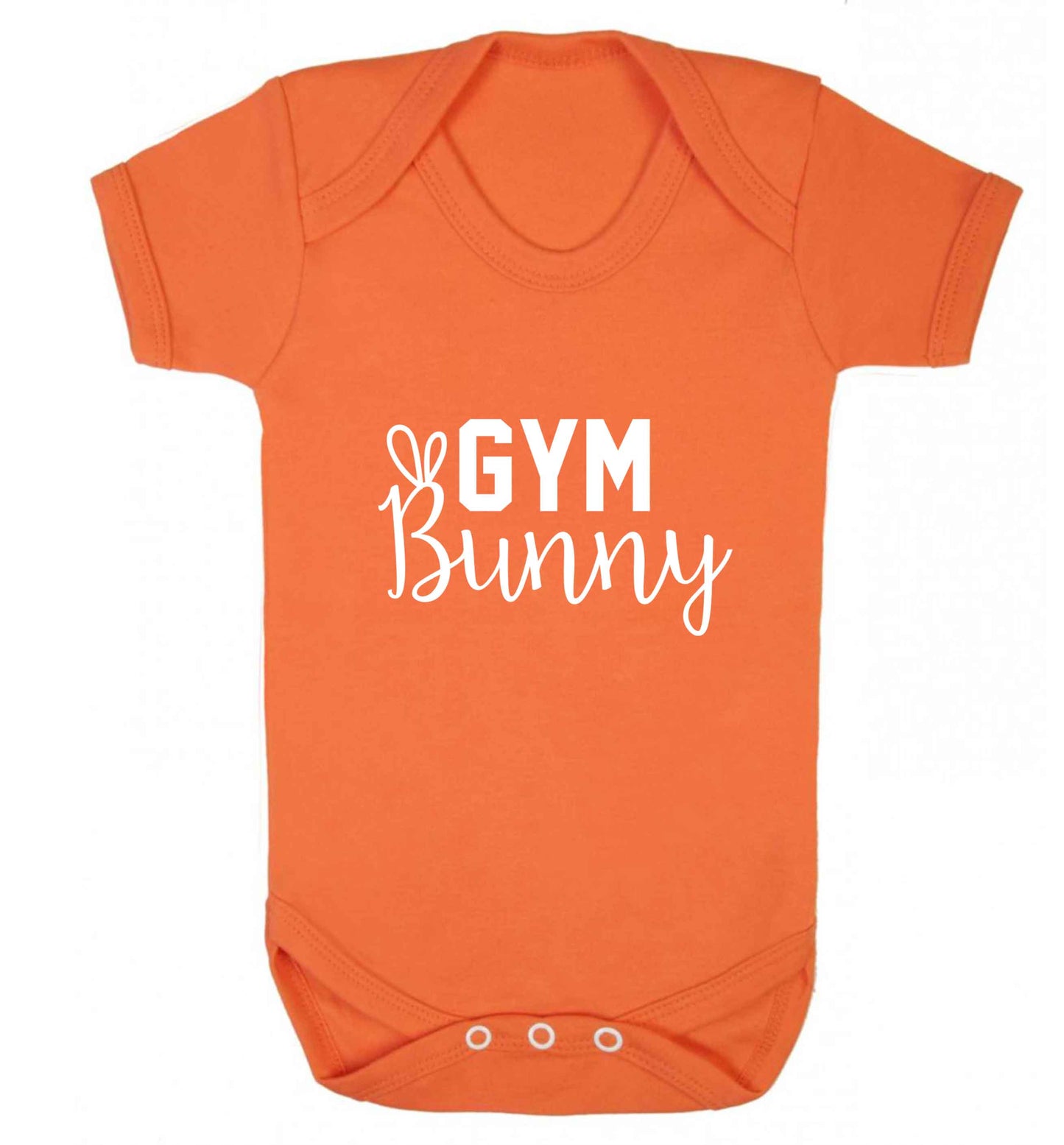 gym bunny baby vest orange 18-24 months