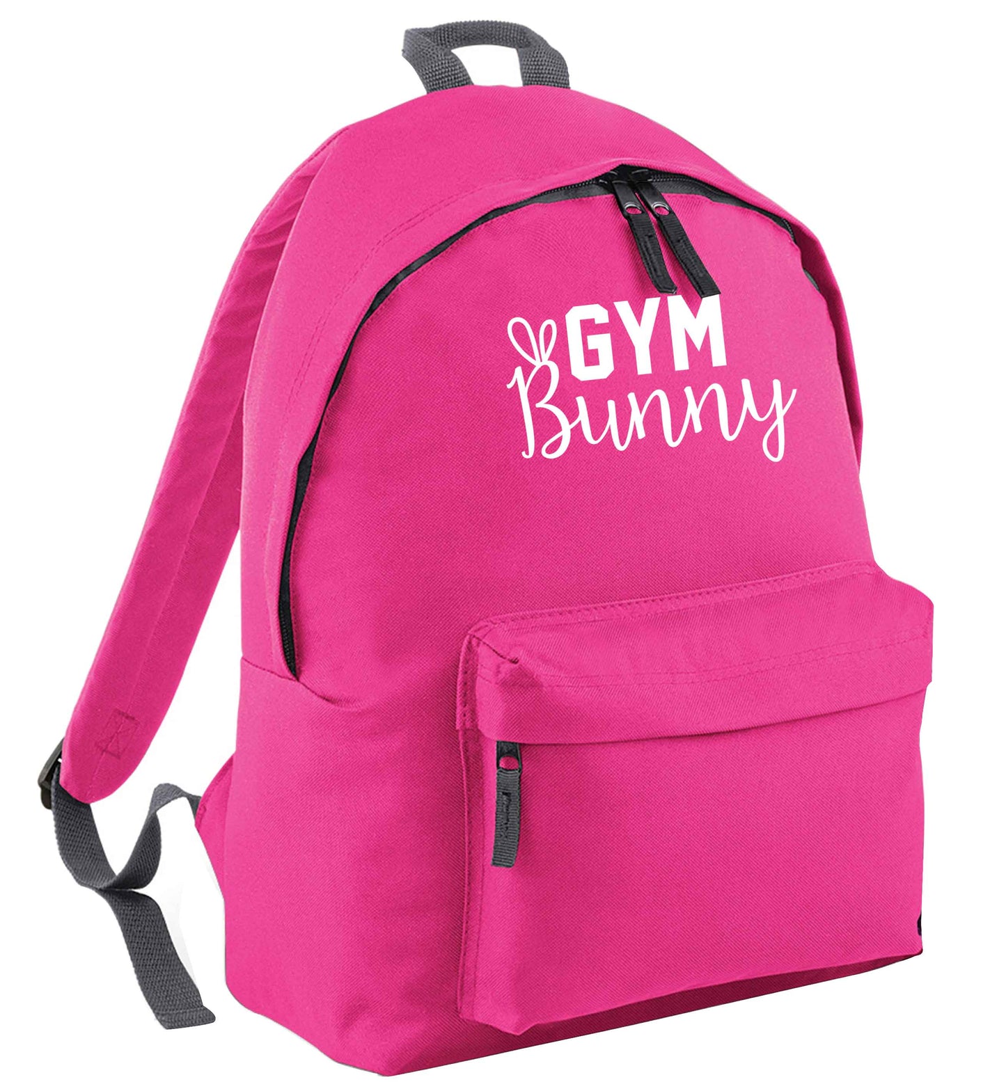 gym bunny pink adults backpack